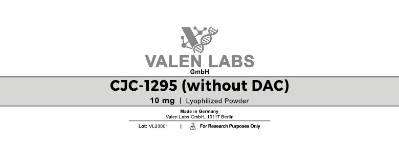 CJC-1295 no DAC 10 mg label