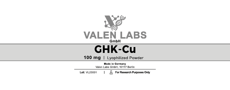 GHK-Cu 50 mg label