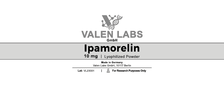 Ipamorelin 10 mg label