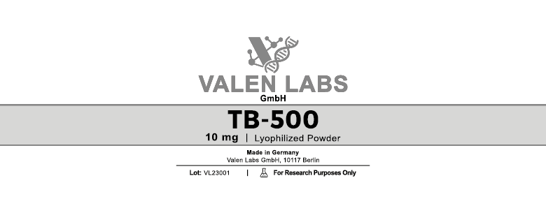 TB-500 10 mg label