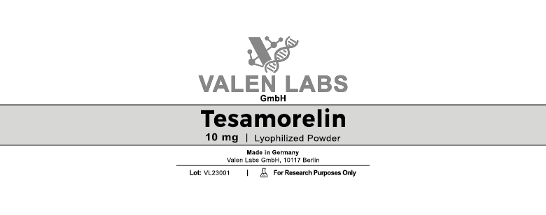 Tesamorelin 10 mg label